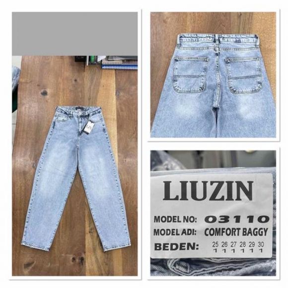 Джинсы Maxim Jeans 03110 l.blue