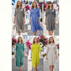 Платье Estima C597 l.grey Платье Estima C597 l.grey