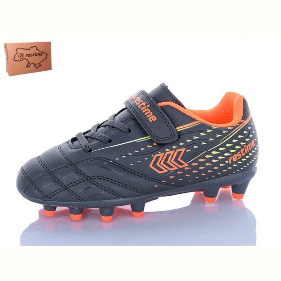 Спорт Restime DDB26713-2 d.grey-salat-orange Спорт Restime DDB26713-2 d.grey-salat-orange