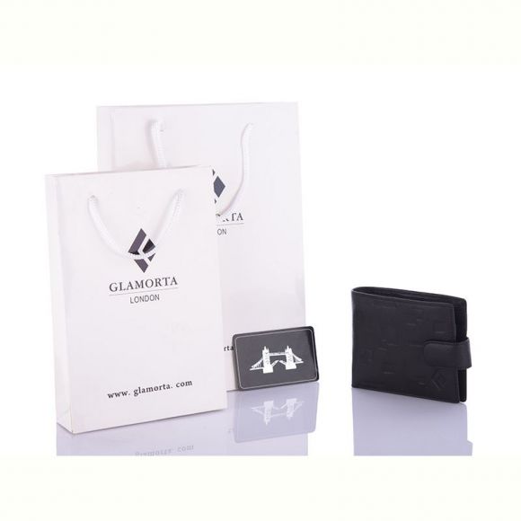 Кошелек Glamorta B026-802 black Кошелек Glamorta B026-802 black