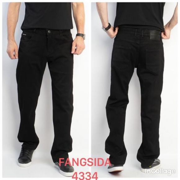 Джинсы Fangsida 4334 black