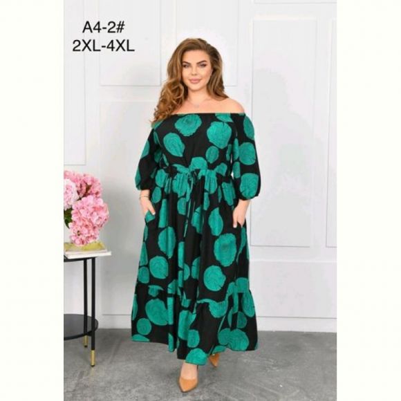 Платье Romeo life A4 green