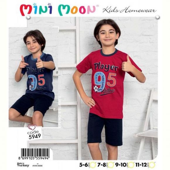 Пижама Disneyopt kids DS347-5949 navy (5-12) Пижама Disneyopt kids DS347-5949 navy (5-12)