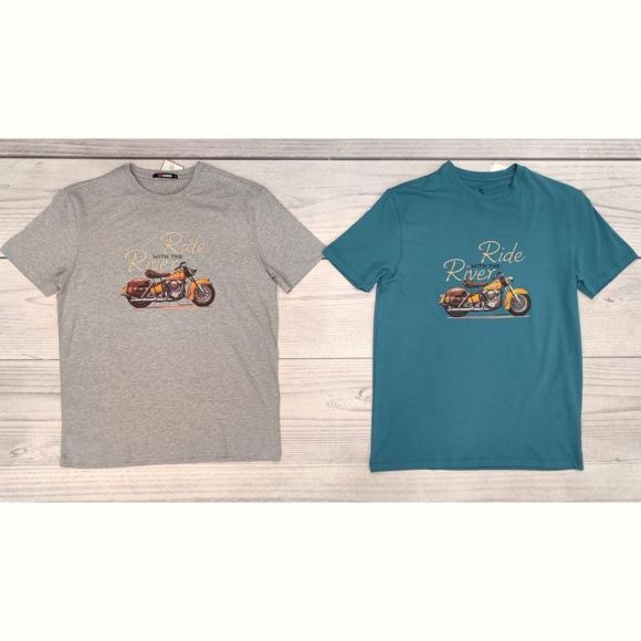 Футболка Samo 5488-2 grey