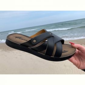 Шлепанцы Malibu MKB6117 black Шлепанцы Malibu MKB6117 black