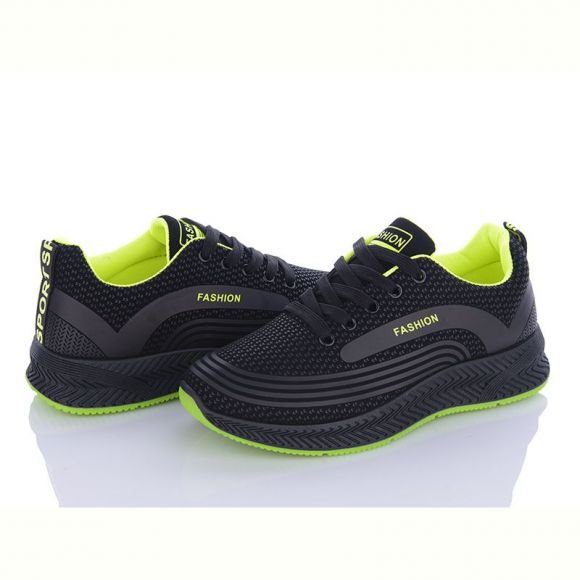 Кроссовки Violeta 197-141 black-green Кроссовки Violeta 197-141 black-green