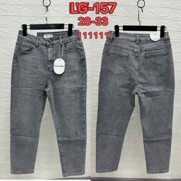 Джинсы NewJeans LG157 grey Джинсы NewJeans LG157 grey
