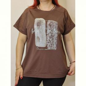 Футболка Kosta 7518 brown Футболка Kosta 7518 brown