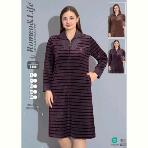 Халат Romeo life 3888 brown