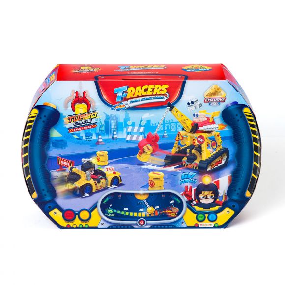 PTRSD014IN11 Ігровий набір T-RACERS - ТУРБОКРАН машинка-конструктор, гонщик PTRSD014IN11 Ігровий набір T-RACERS - ТУРБОКРАН машинка-конструктор, гонщик