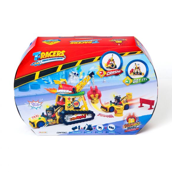 PTRSD014IN11 Ігровий набір T-RACERS - ТУРБОКРАН машинка-конструктор, гонщик PTRSD014IN11 Ігровий набір T-RACERS - ТУРБОКРАН машинка-конструктор, гонщик