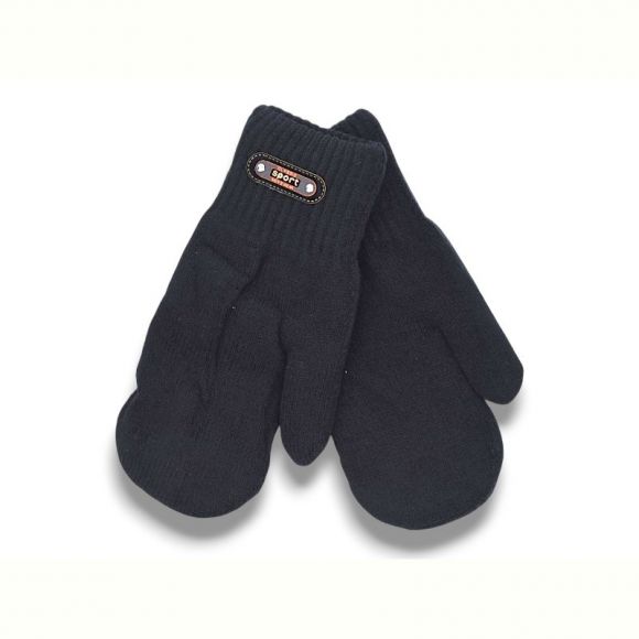 Варежки КОРОЛЕВА J1030 black