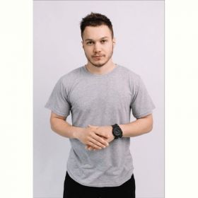 Футболка Sport style 080 l.grey Футболка Sport style 080 l.grey