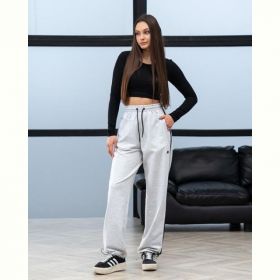 Штаны спорт AZNA Б303 l.grey