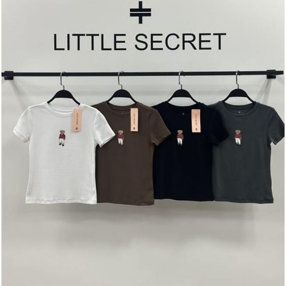 Футболка Little Secret 500079 brown Футболка Little Secret 500079 brown
