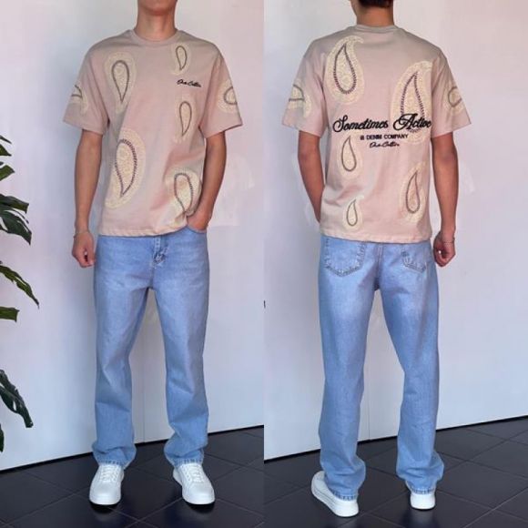 Футболка i8denim 2188 beige Футболка i8denim 2188 beige