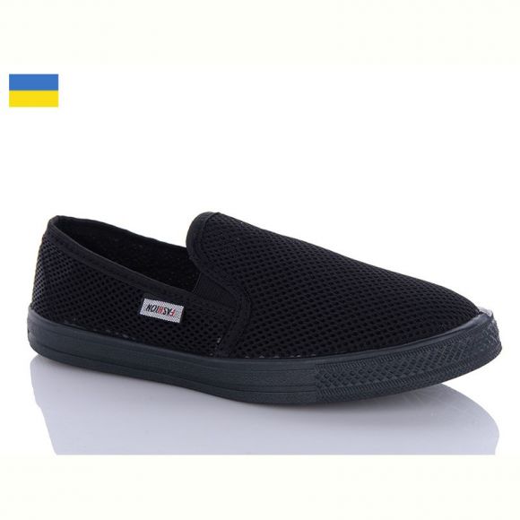 Слипоны Inblu Сітка чорний
