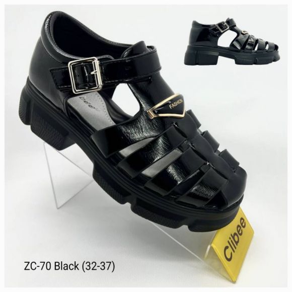 Босоножки Clibee Ap-ZC70 black Босоножки Clibee Ap-ZC70 black
