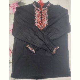 Вышиванка Кузя 060 black