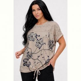 Футболка LeVisha 26017 beige