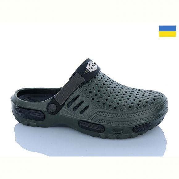 Кроксы DeMur 6118 хакі