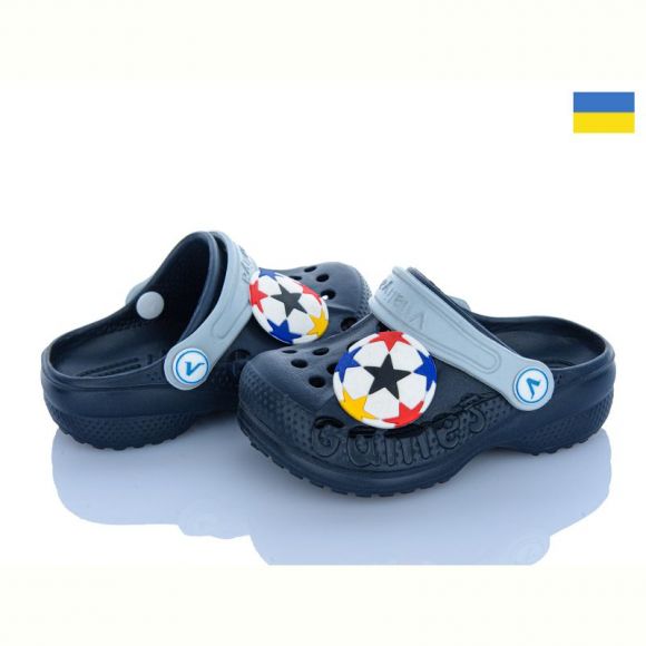 Кроксы Vitaliya Vitaliya крокси т.синій (22-33)