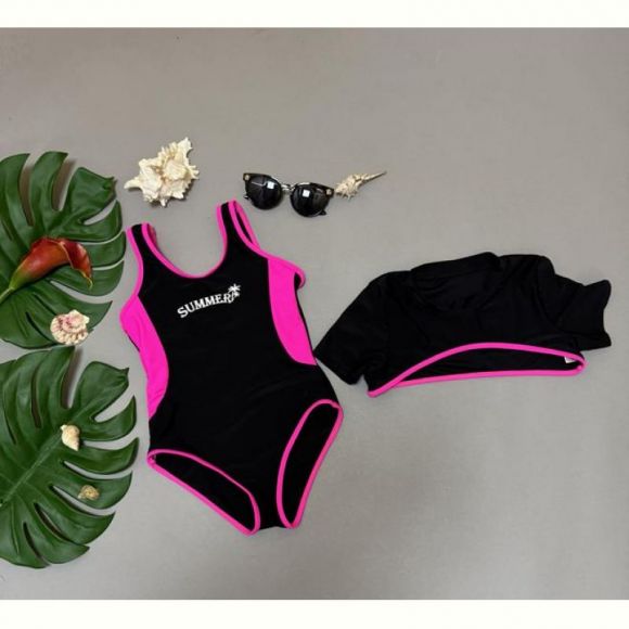 Комплект DFK 1932 black-pink Комплект DFK 1932 black-pink
