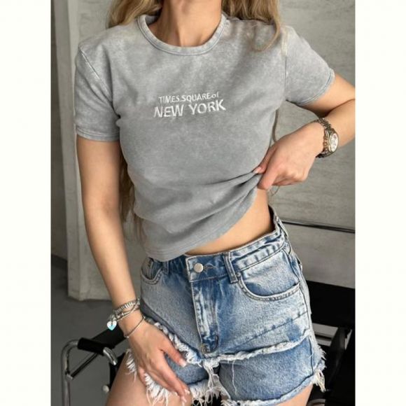 Футболка New Season F018 l.grey