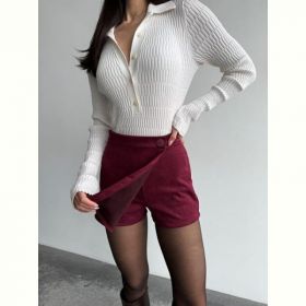 Юбка-шорты Arina 1402 wine Юбка-шорты Arina 1402 wine