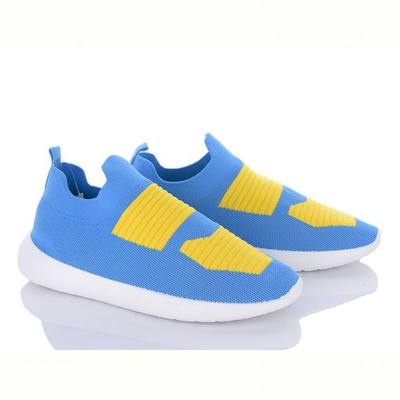 Кроссовки Wonex 4-481 blue-yellow