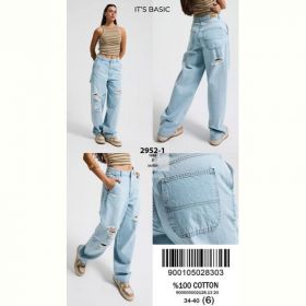 Джинсы Maxim Jeans 2952-3 l.blue Джинсы Maxim Jeans 2952-3 l.blue