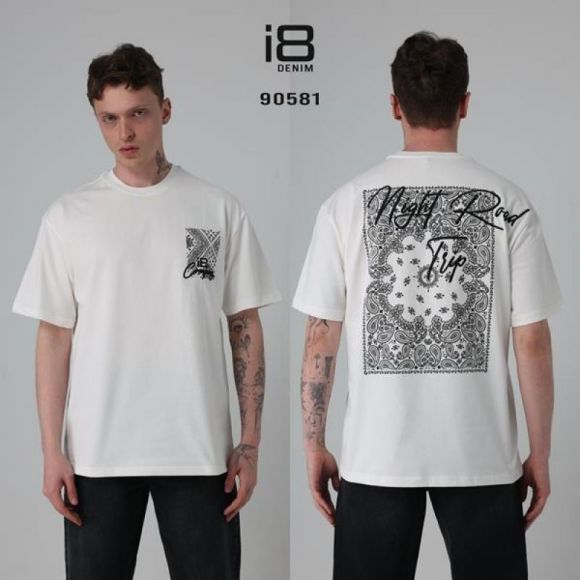 Футболка i8denim 90581 white