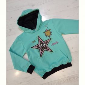 Худи Malibu2 12745 l.blue