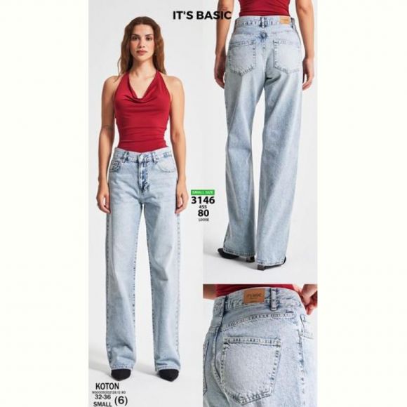 Джинсы Maxim Jeans 3146-80 l.blue