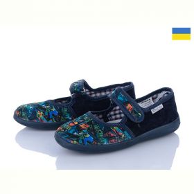 Тапочки Vitaliya V1-26 football синій Тапочки Vitaliya V1-26 football синій