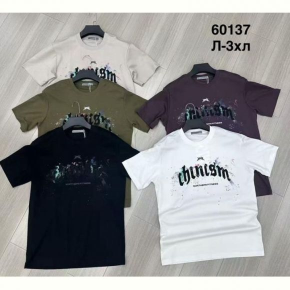 Футболка Minh 60173 black