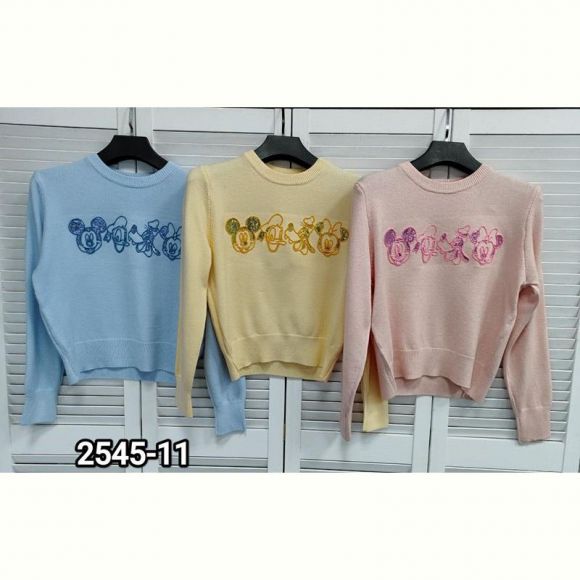 Свитер MMC clothes 2545-11 l.blue Свитер MMC clothes 2545-11 l.blue