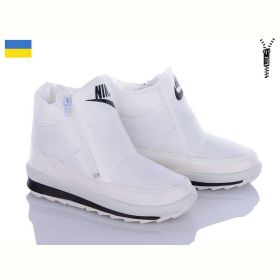 Дутики Karolina 114N білий-б/п.літ. Дутики Karolina 114N білий-б/п.літ.