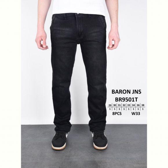 Джинсы God Baron BR9501T black Джинсы God Baron BR9501T black