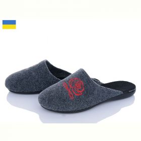 Тапочки Klerotex 105-3 сірий Тапочки Klerotex 105-3 сірий