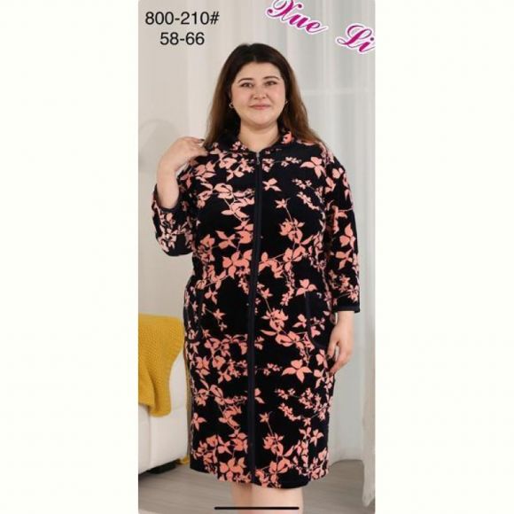 Халат Fili Wear 800-210 black