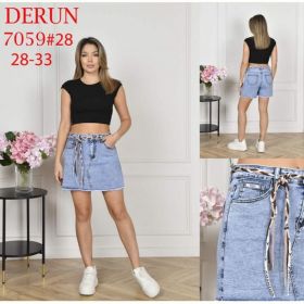 Юбка-шорты Maxim Jeans 7059 l.blue Юбка-шорты Maxim Jeans 7059 l.blue