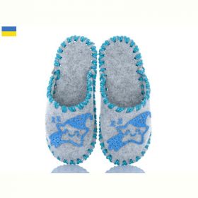 Тапочки Vends 039 дит.сірий