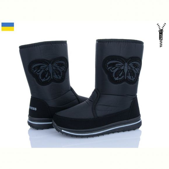 Дутики Paolla 3133 чорний Дутики Paolla 3133 чорний