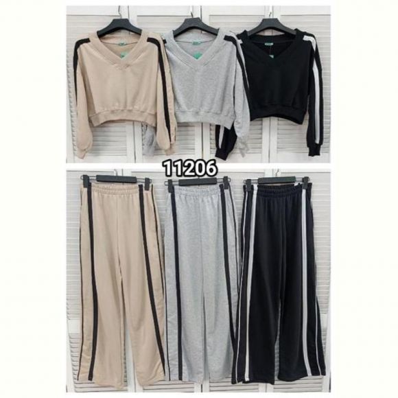 Костюм спорт MMC clothes 11206 black