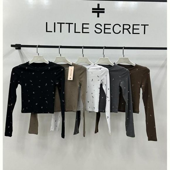 Топ Little Secret 500387 grey Топ Little Secret 500387 grey