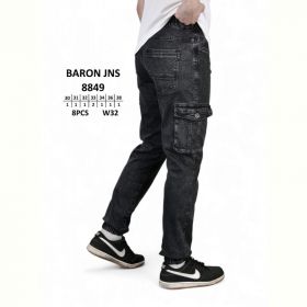 Джинсы God Baron 8849 black Джинсы God Baron 8849 black