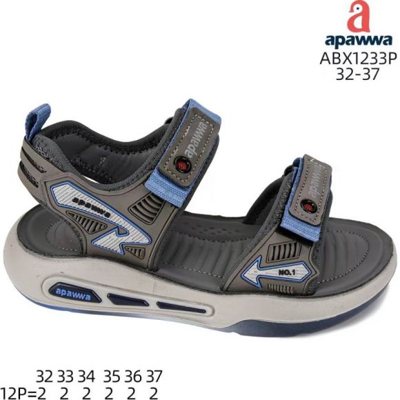 Босоножки Apawwa AM-ABX1233 grey Босоножки Apawwa AM-ABX1233 grey