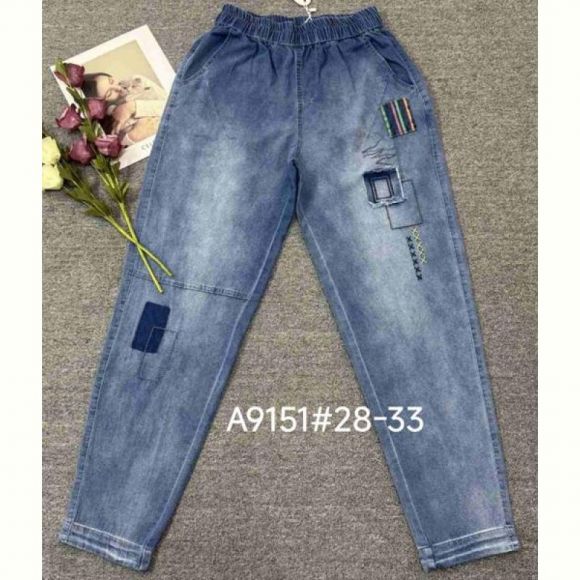 Джинсы Immei A9151 blue