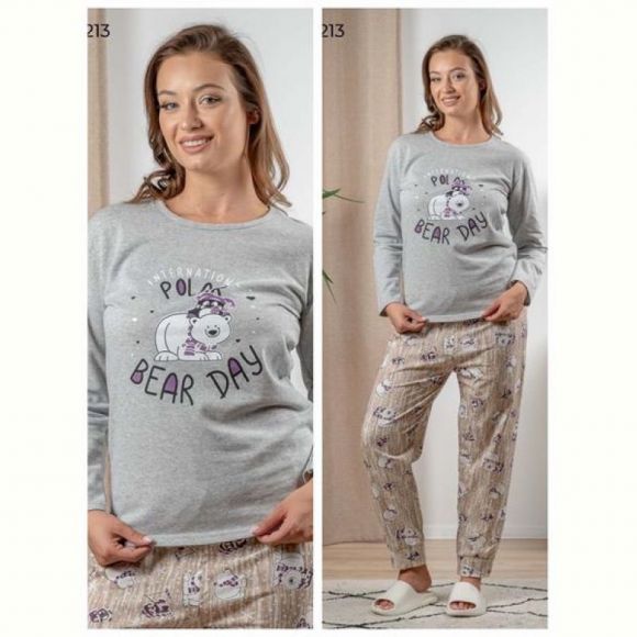 Пижама Vehuiah 1544213 grey